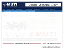 Tablet Screenshot of mutigroup.com